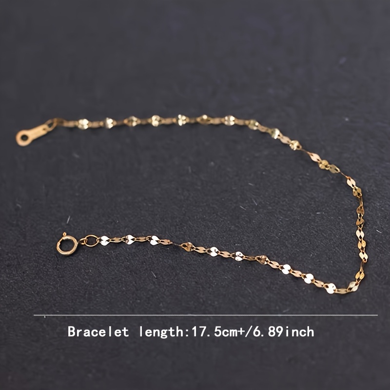 925 Silver Thin Lips Versatile Bracelet for Women
