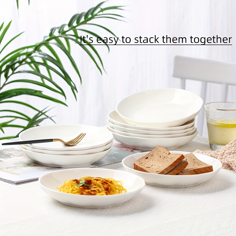 4個セット ディナープレート セ プレート 純白 シンプルスタイル home