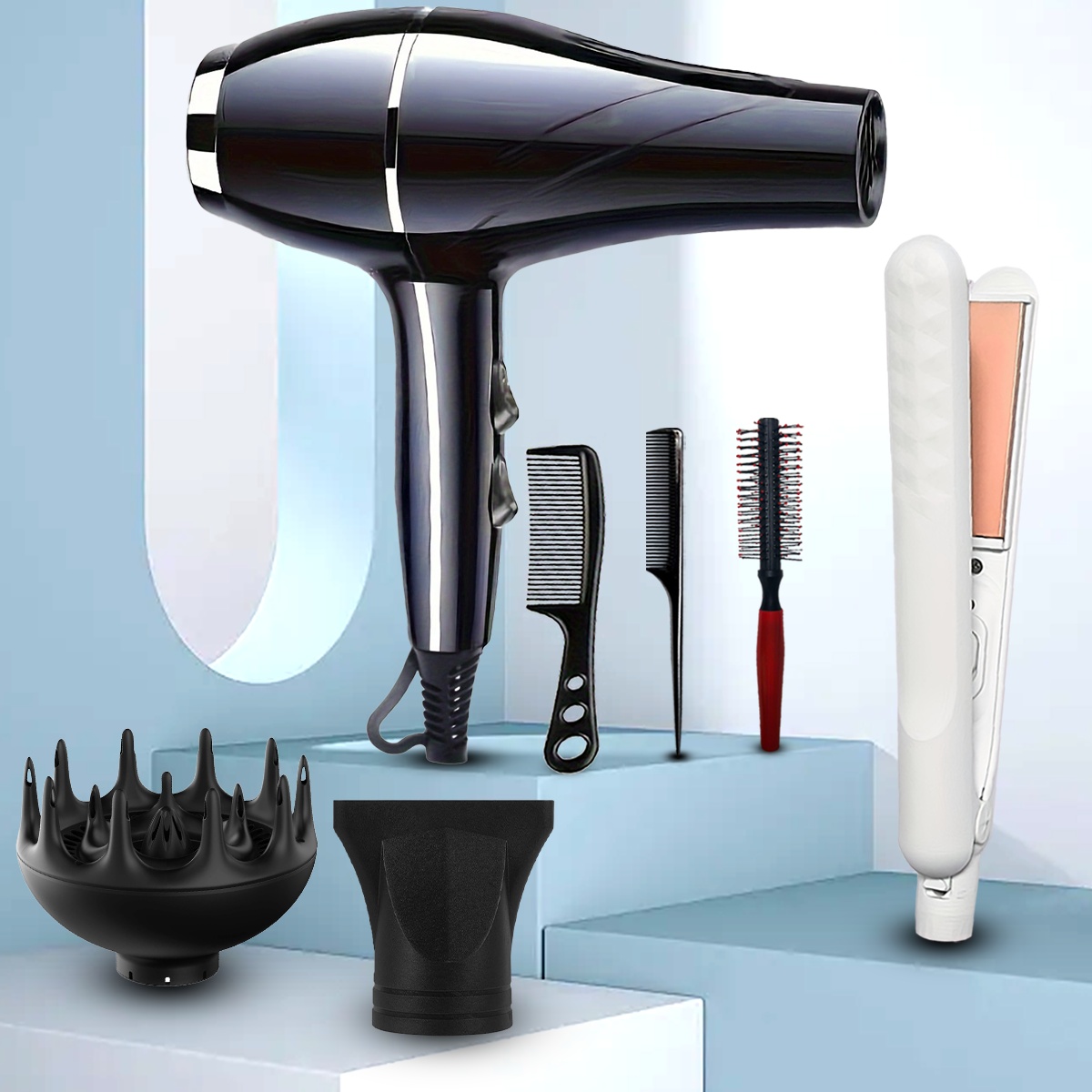 TEMU Hairdryer And Straighteners Are Gifts For Women