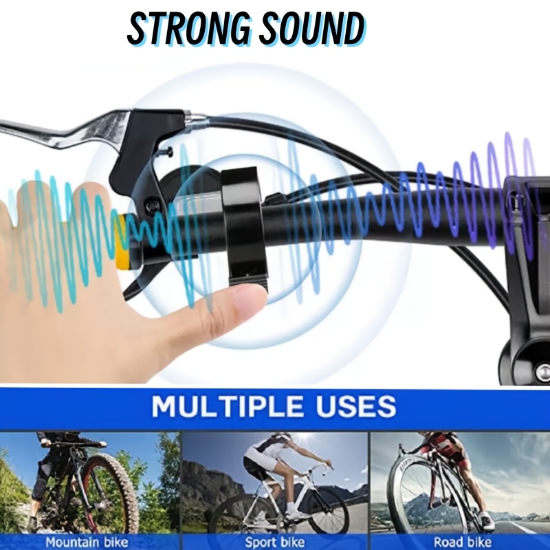 super loud bicycle bell for mountain bike invisible horn folding bike accessories