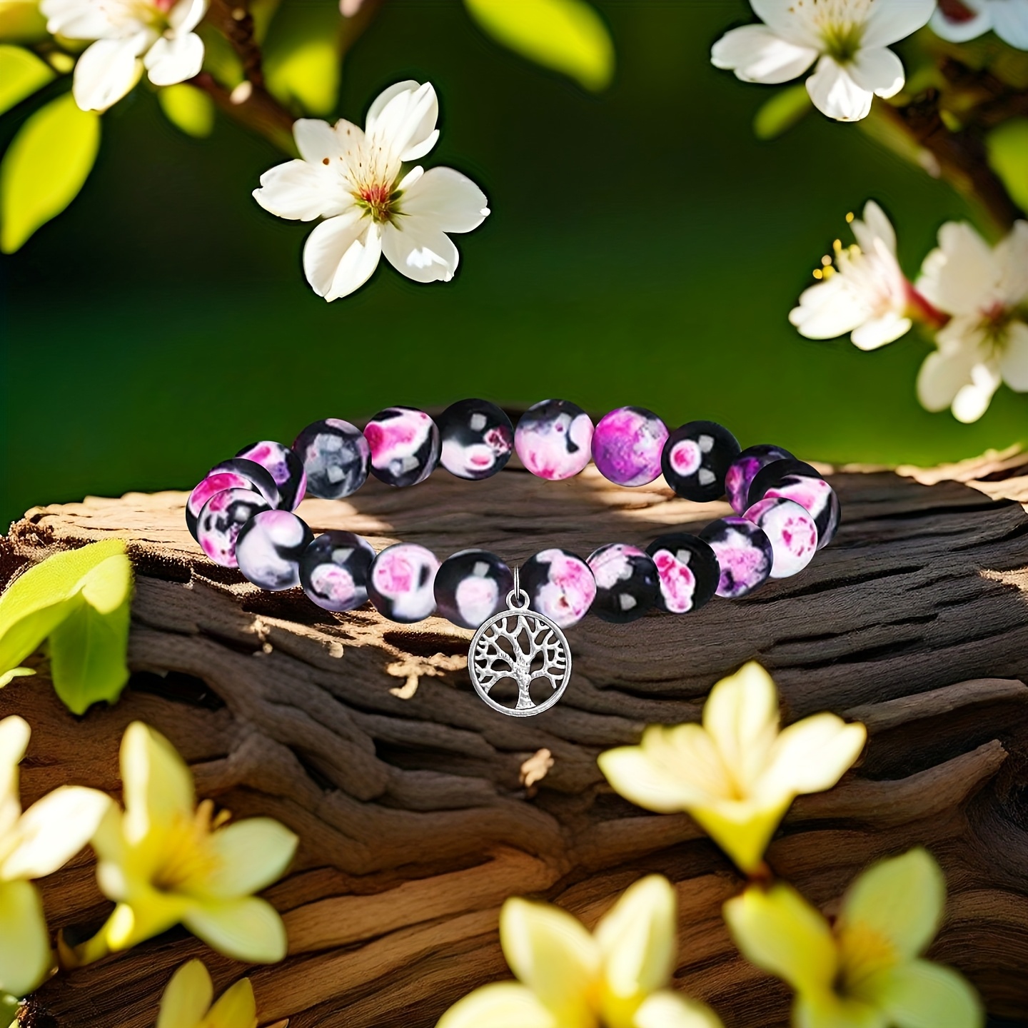 Meaningful Tree of Life Bracelet for Mother's Day Gift