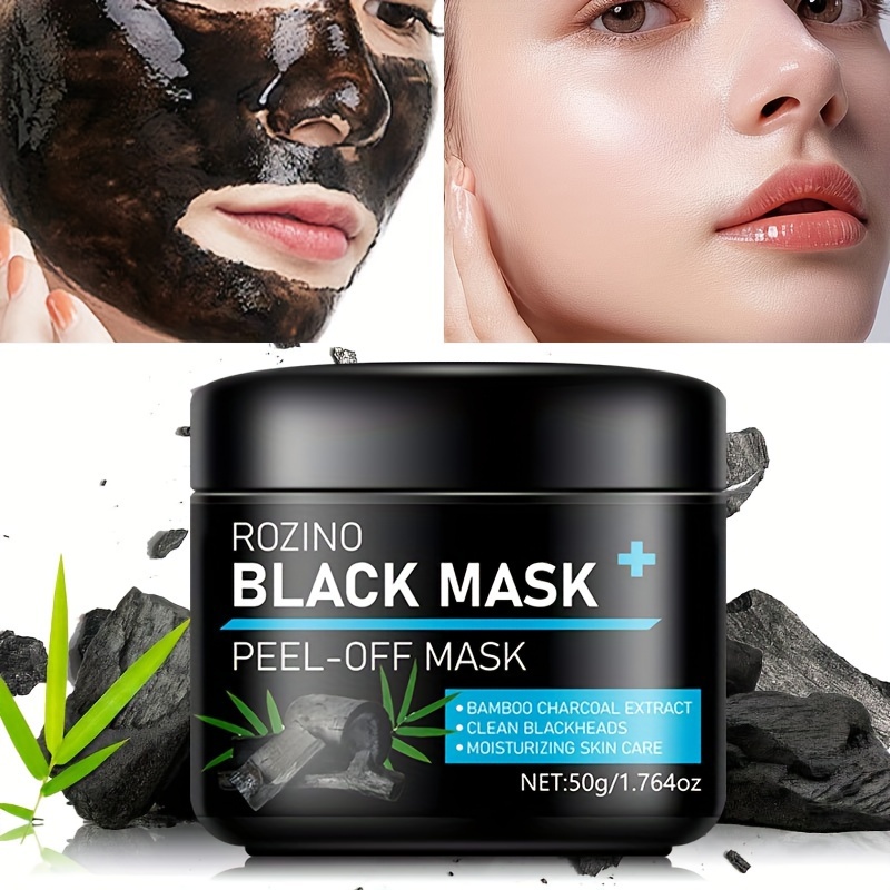 

Peel-off With Bamboo Charcoal Extract - 50g Hypoallergenic Pore Cleansing Strips For All Skin Types, Deep Pore Cleansing, , Unscented, Jojoba & Citronella Oil, Paraben-free