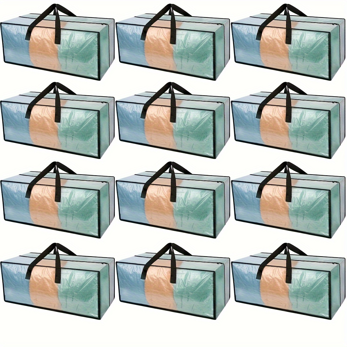 TEMU Multiple Combination Moving Bags Extra Large Storage Bags For College Moving, Heavy Duty Storage Totes, Packing Boxes And Wardrobe Moving