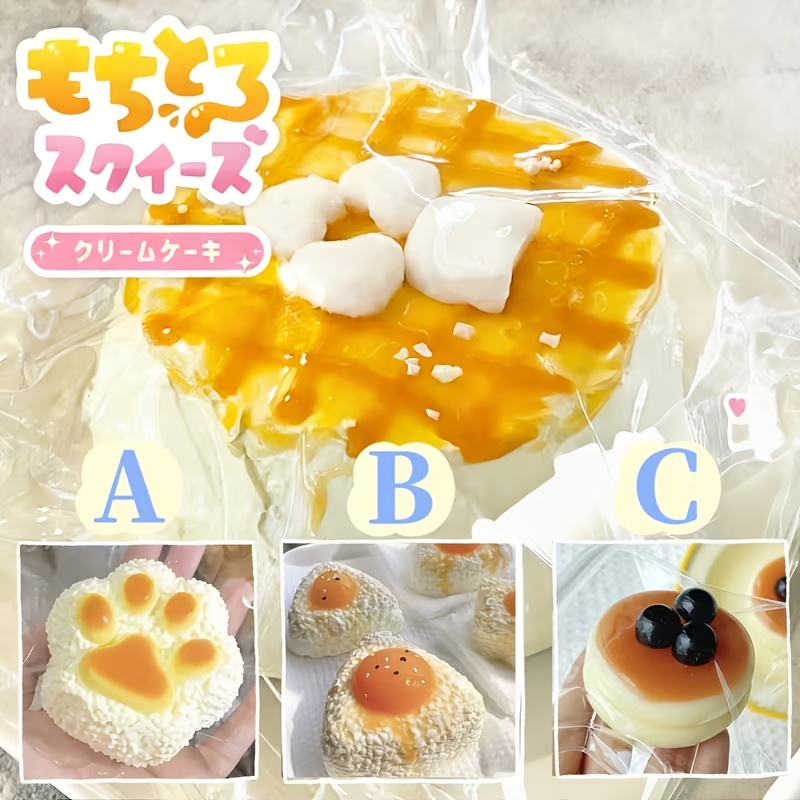   squeeze   cat paw   touch stretchable squeeze relax relaxation blueberry   moon viewing rice ball style     and stretchability