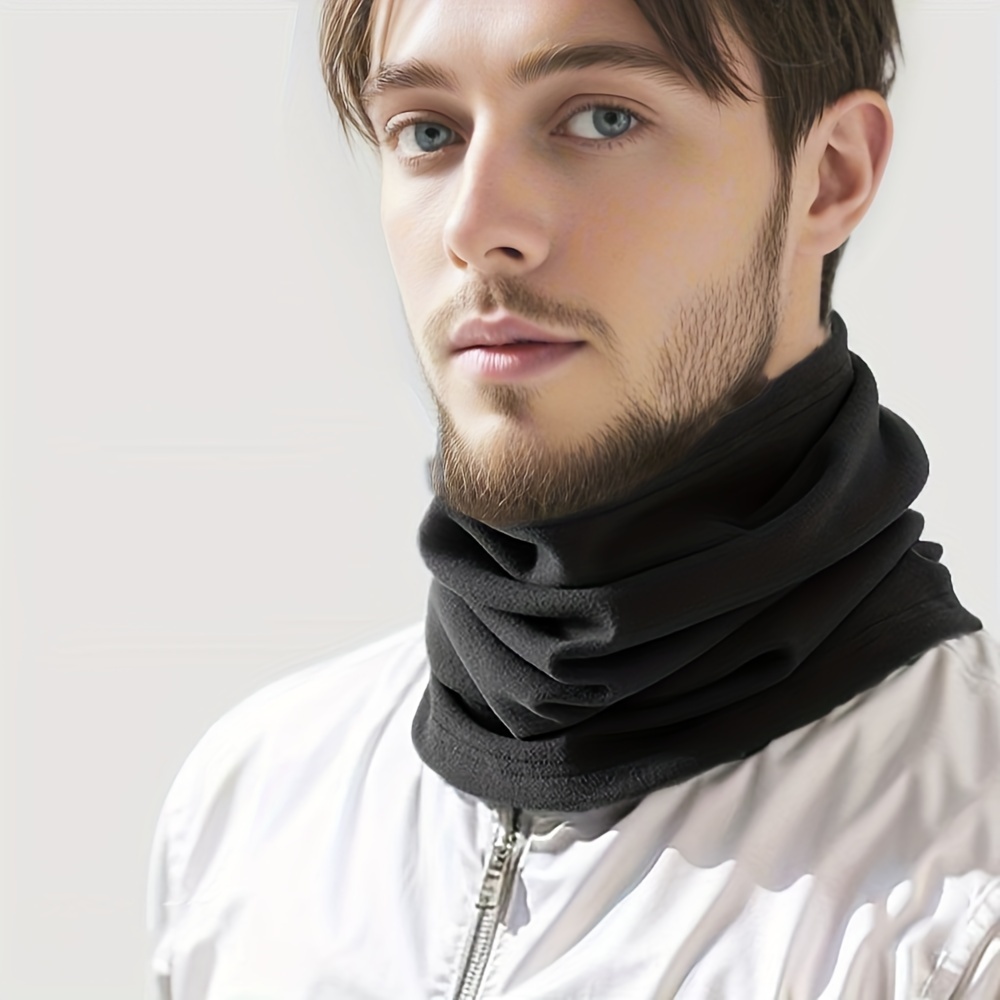 

Neck Gaiter - Soft, Warm & Stylish Solid Color Scarf For Men | Perfect Gift Idea, Outdoor Cycling, Ideal Gift