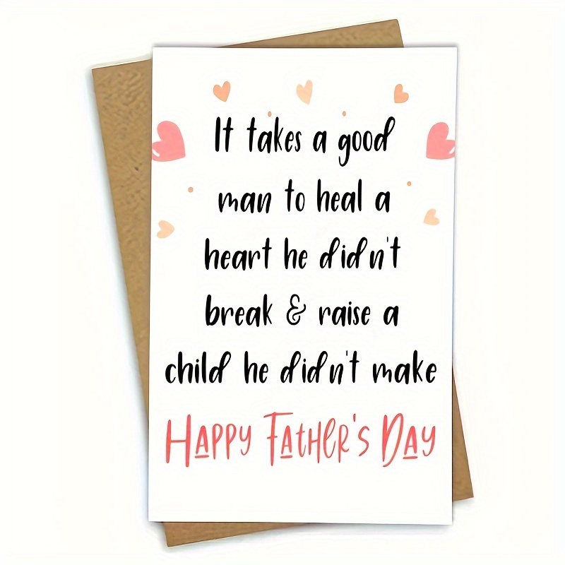 Father's Day Greeting Card Dad Message - Temu