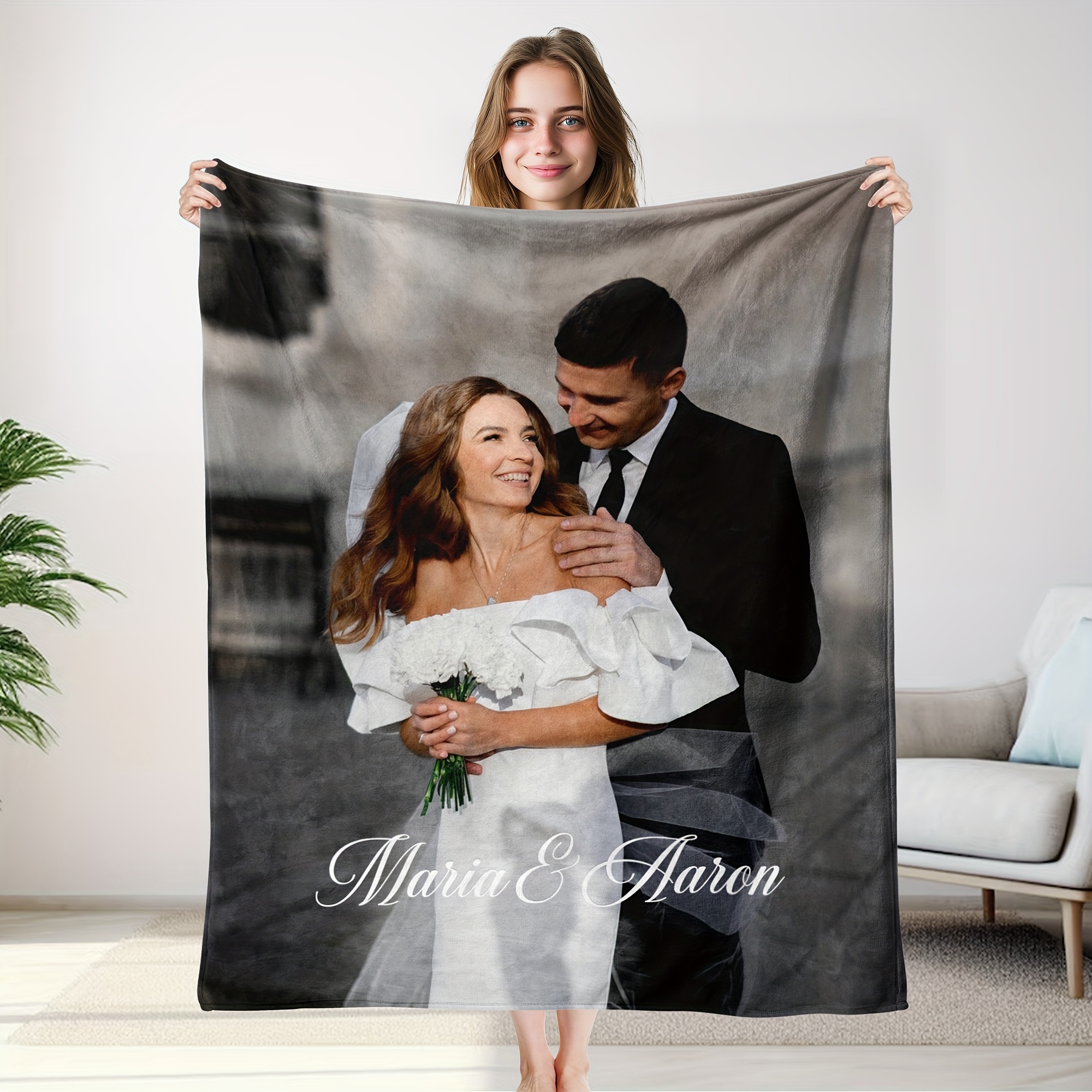 

Custom Blanket 1 Or 1 For Or , Blanket 280gsm - Blanket, 4 (30x40in/ 40x50in/ 50x60in/ 60x80in)