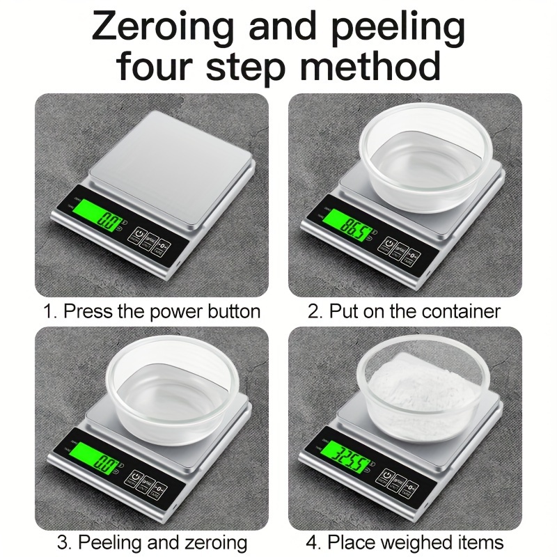 precision   scale 105 8oz 0 0035oz range   abs material battery operated aaa ideal for cooking restaurants details 9