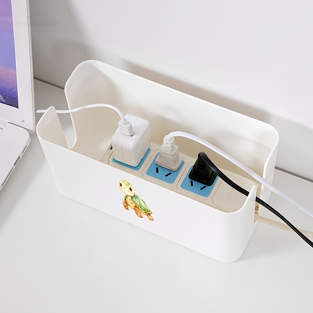Stable Placement Power Storage Box with Turtle Design