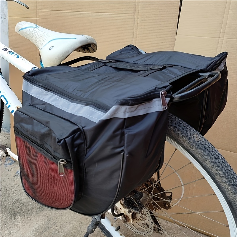 

Sacoches de vélo, sac de rangement arrière de grande capacité pour vélos de montagne, pochette de rangement pour cyclisme extérieur résistante à l'eau, sacoches de selle de voyage