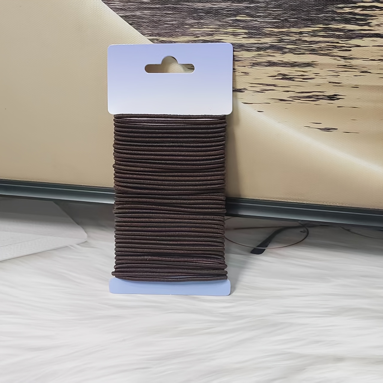 TEMU Set de 40 coleteros de elasticidad, 2.4MM, ideales para cabello . sujetadores de de caballo son suaves y perfectos para mujeres y