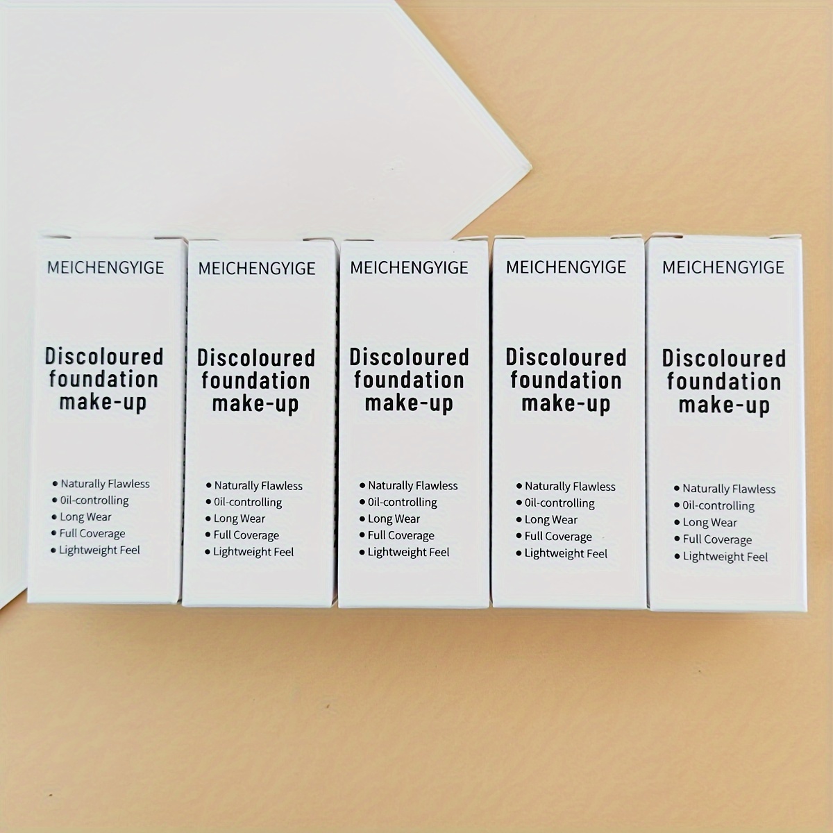 3/5pcs Color-Changing Foundation: Instantly Match Your Skin Tone with Just A Blend! More Suitable for Medium And Light Skin Tone, with Color-Changing Particles - Image 5