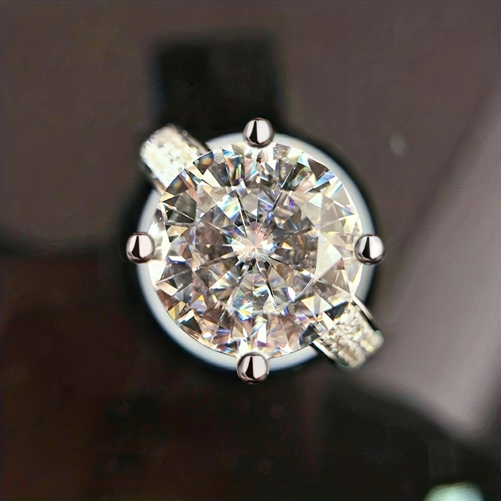 Sparkling Promise Ring with Micro Zirconia Band