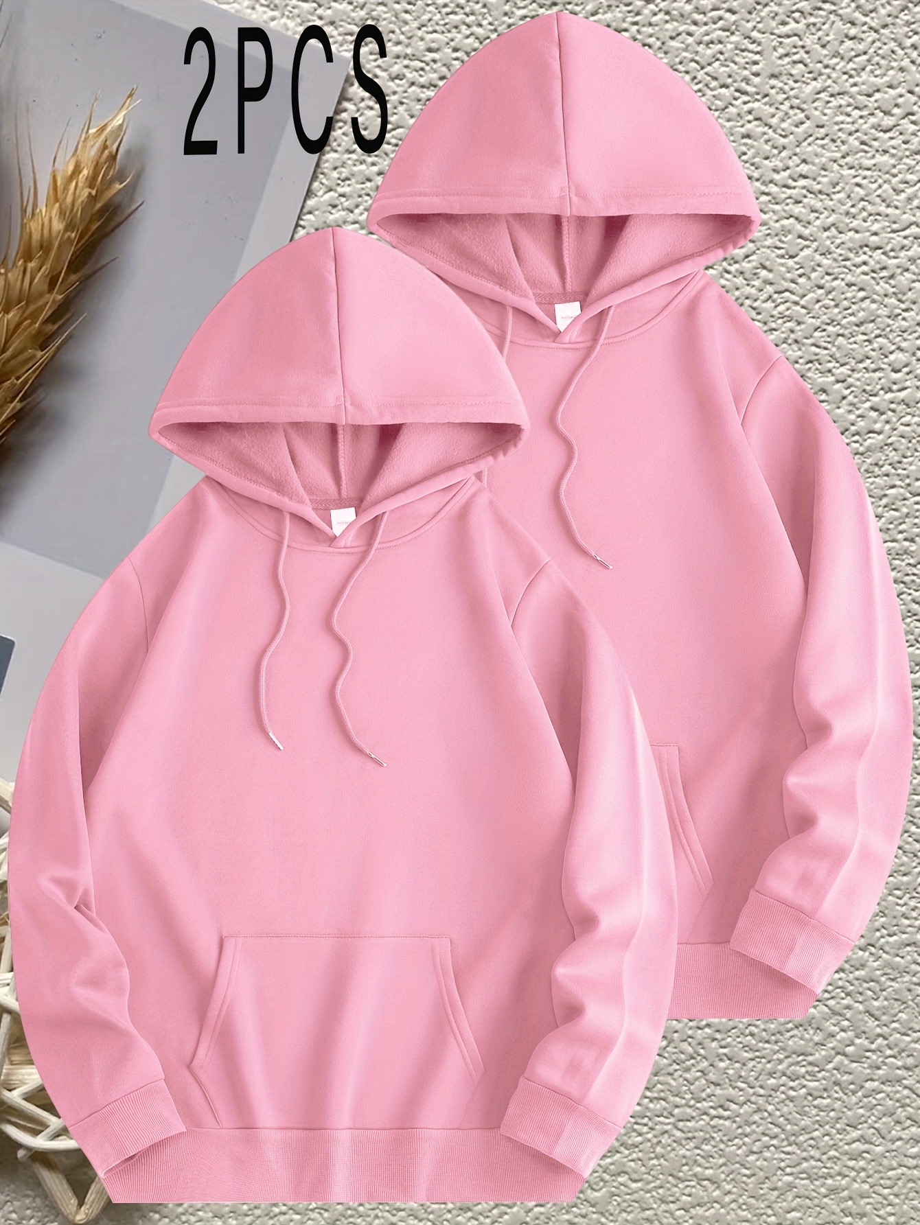 conjunto piezas sudadera capucha terciopelo hombre nueva Temu