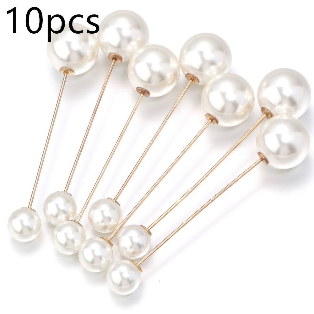 TEMU 10pcs Beaded Scarf Buckles Fashion Versatile Clothing Hat Decorative Sewing Supplies Diy Handmade Jewelry Making Supplies