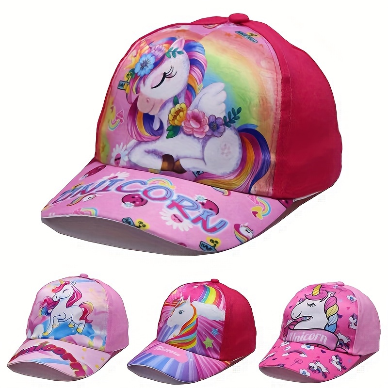 

1pc Girls Unicorn Series Baseball Cap Sun Hat
