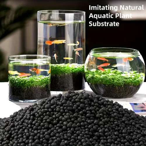 1000g Aquarium Soil, Water Grass Mud, Aquarium Fish Tank Mud Fish Bottom Water Grass Seeds Plant Sand Mud