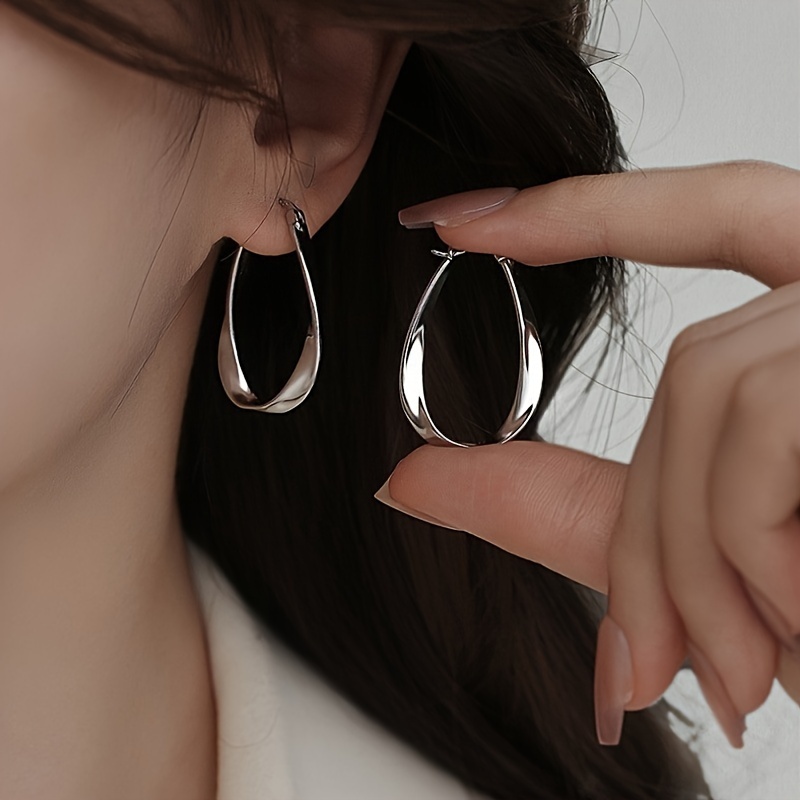 

1 For Women, /silvery Jewelry, Zocomi, Hypoallergenic Earring For , Day, Girlfriend, Christmas