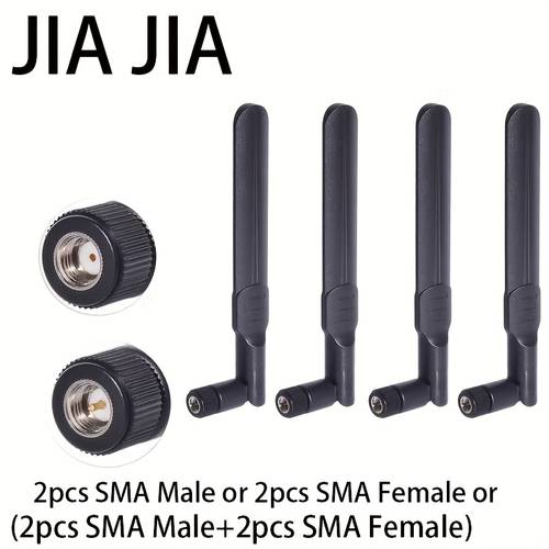 2pcs 2pcs 2pcs and 2pcs 2 4 5 8ghz dual band wifi router antenna 6dbi omni directional duck antenna for wireless security camera recorder truck trailer backup camera monitor