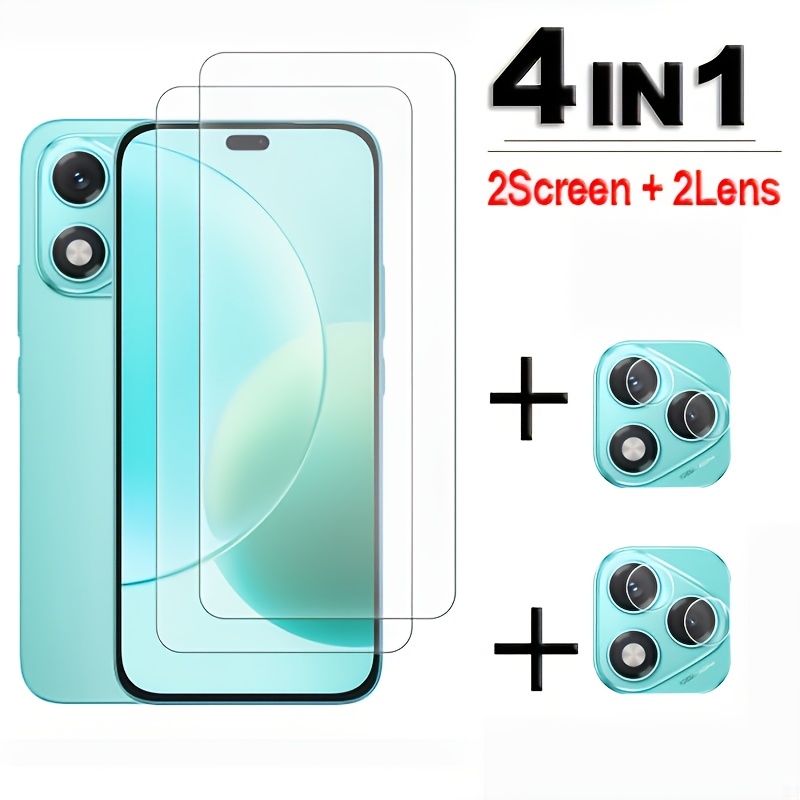 TEMU 4in 1 Tempered Glass For The 400 Lite, Including A Protective Film For The Camera Lens
