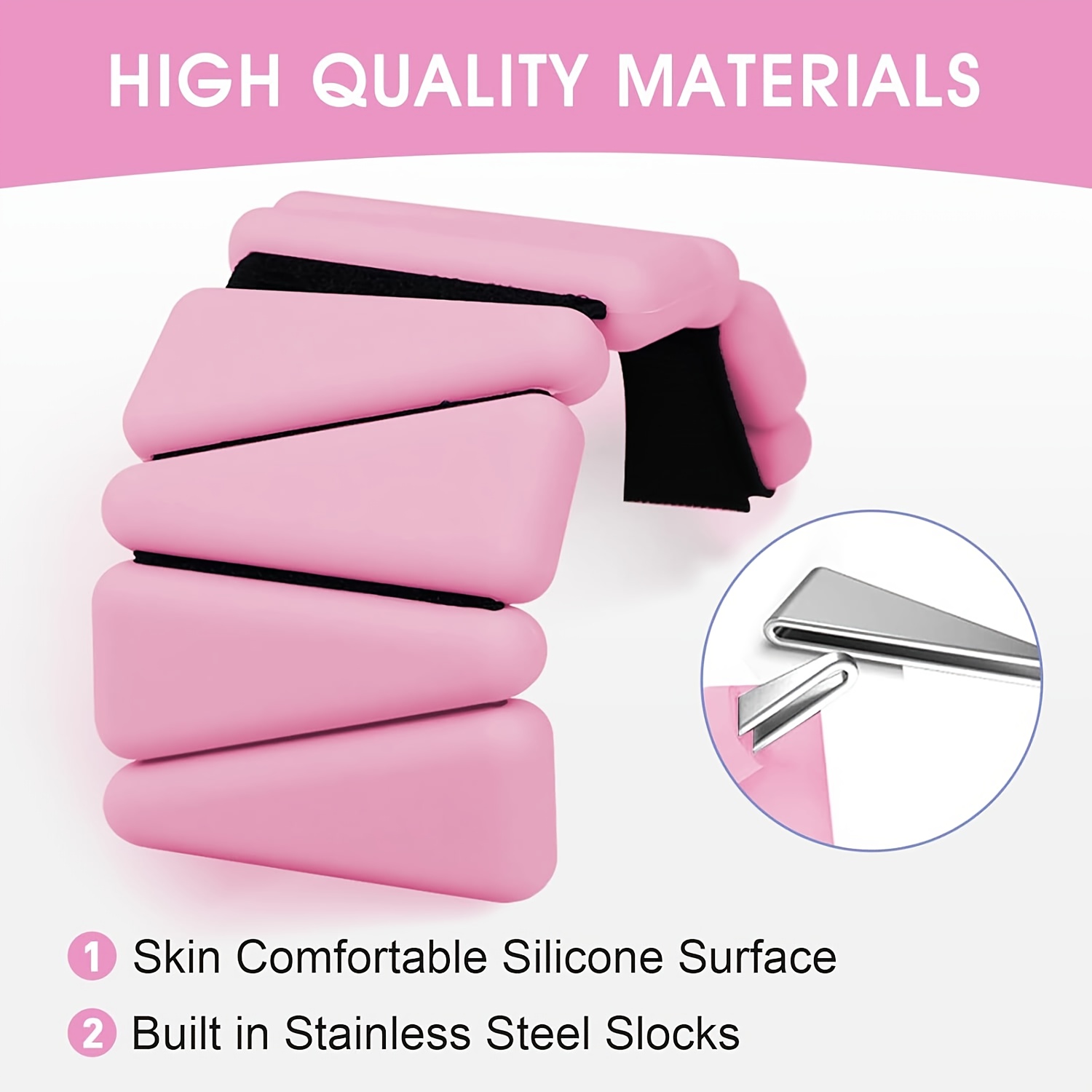 1 Pair of Weighted Wristbands, Total Weight 1 Lb / Approximately 225 Grams Each. Ideal for Muscle Building and Shaping, Essential for Running, Yoga, and Full-body Workouts. Unisex Design, Perfect as a Valentine's Day Gift. Enhances Training