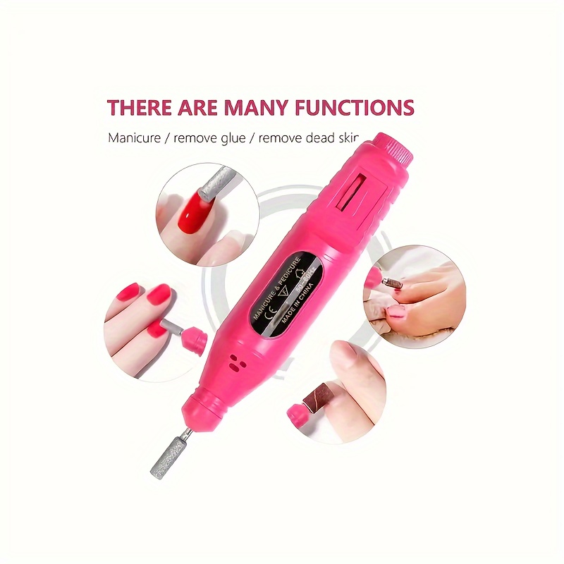 8 in 1 acrylic nail art kit complete set for beginners includes acrylic paint glitter file french tips u v light nail art decoration tools and nail drill kit details 2