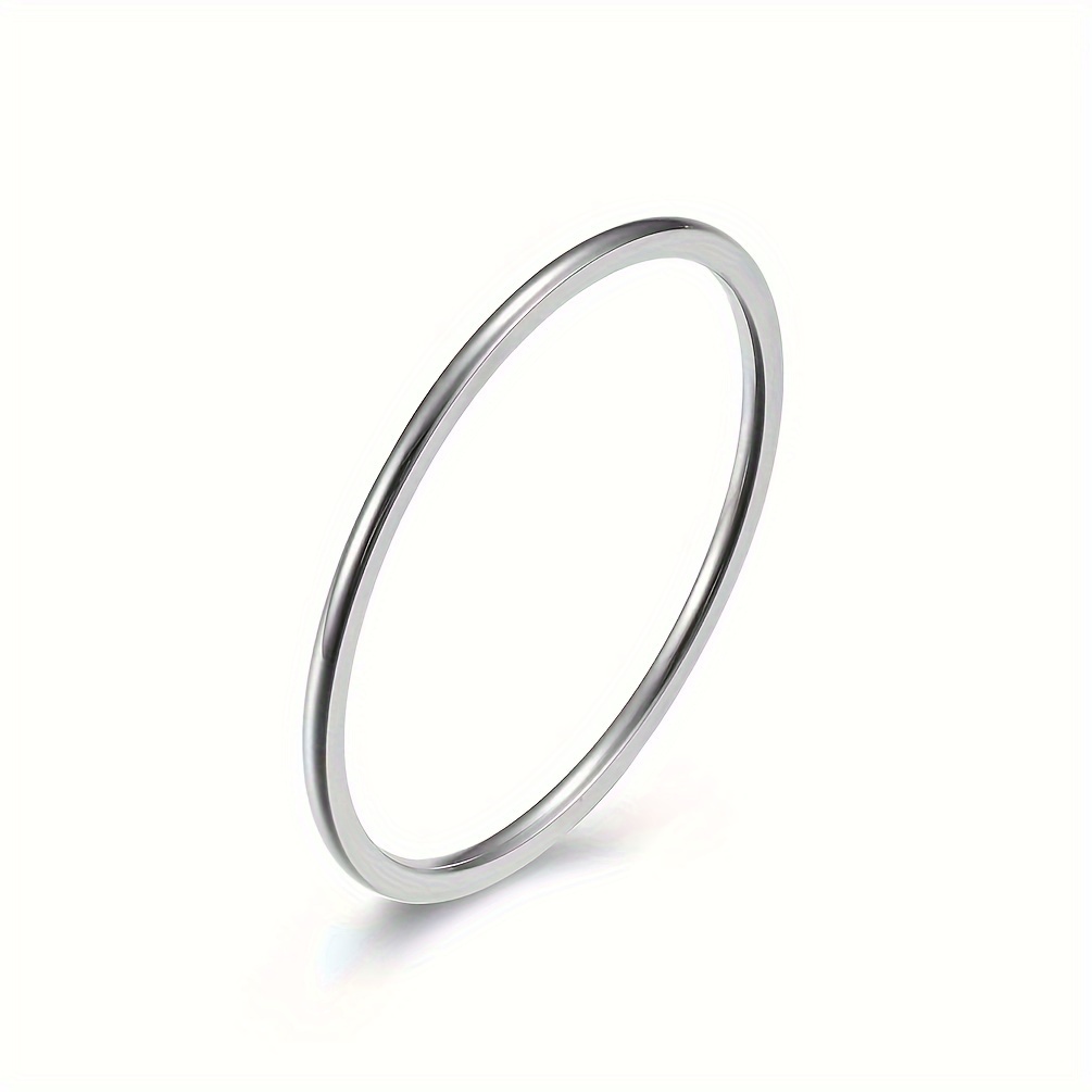 Everlastingly Shiny Women's Joint Ring - Fashionable Fade Resistant - Seamless Design Suitable For Daily Versatile