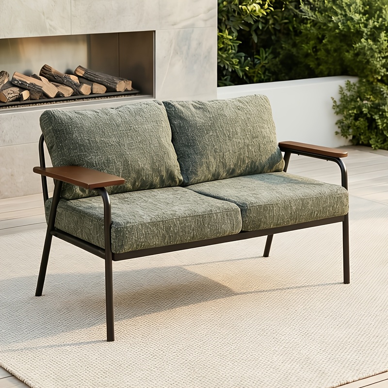 modern minimalist outdoor   luxurious dark green suitable for home   durable for outdoor use   gardens and poolside relaxation