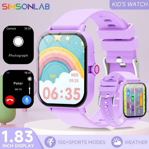 13th gen kids smart watch design lightweight fitness tracking alarm clock calculator christmas gift