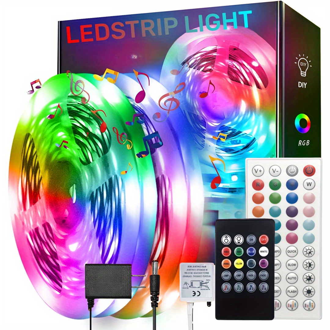 Smart Led Strip Light With Music Sync Led Strip Light - Temu Canada