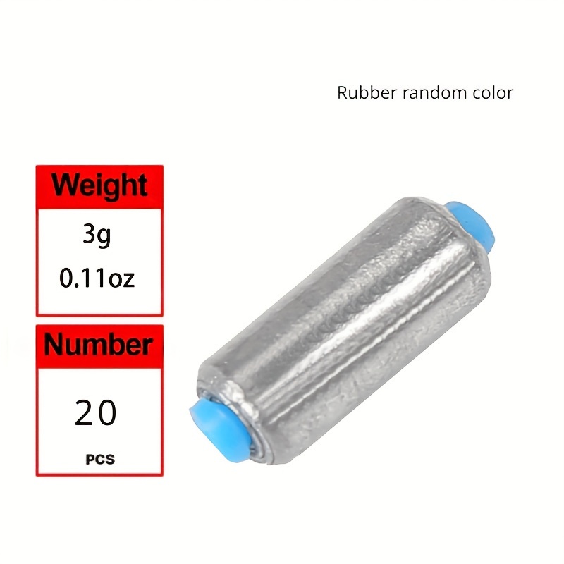 Angler Tackle Rubber Centre Sinkers