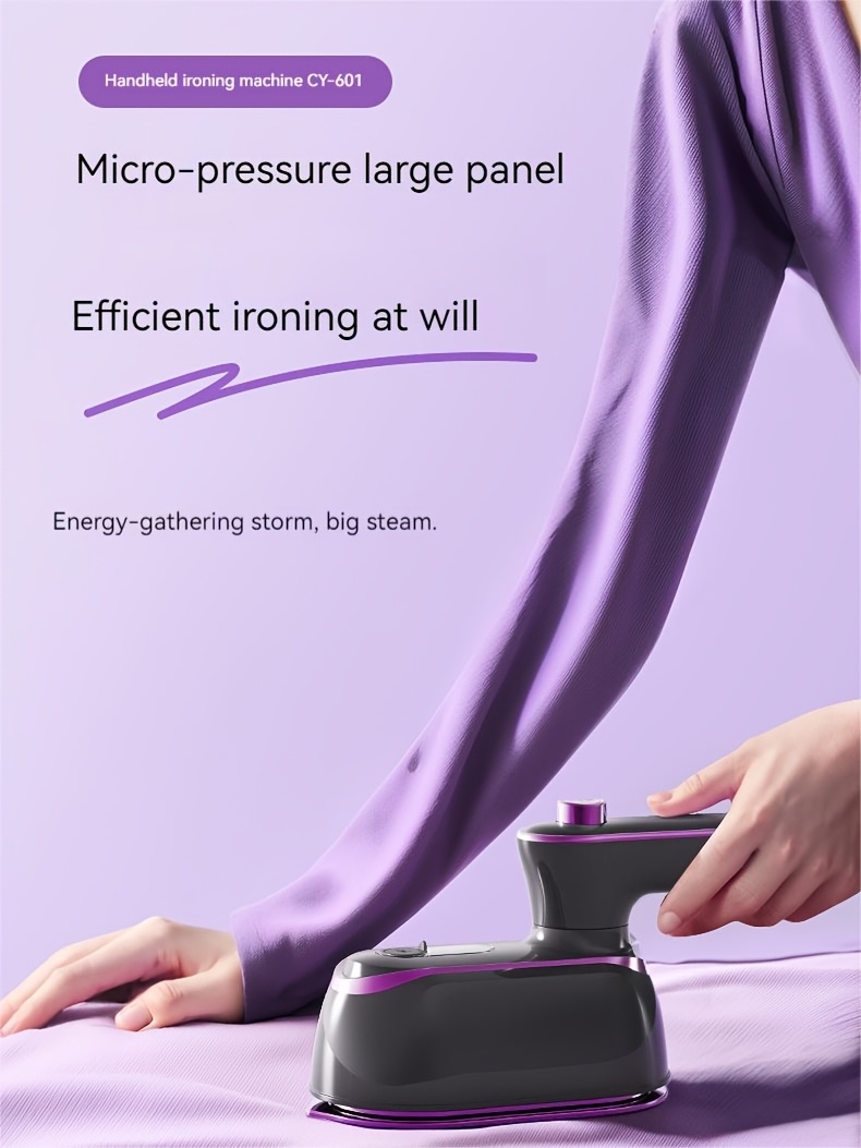 1000w steam electric iron 60ml garment steamer high power handheld garment steamer fast heating compact folding travel iron eu plug Product details 0