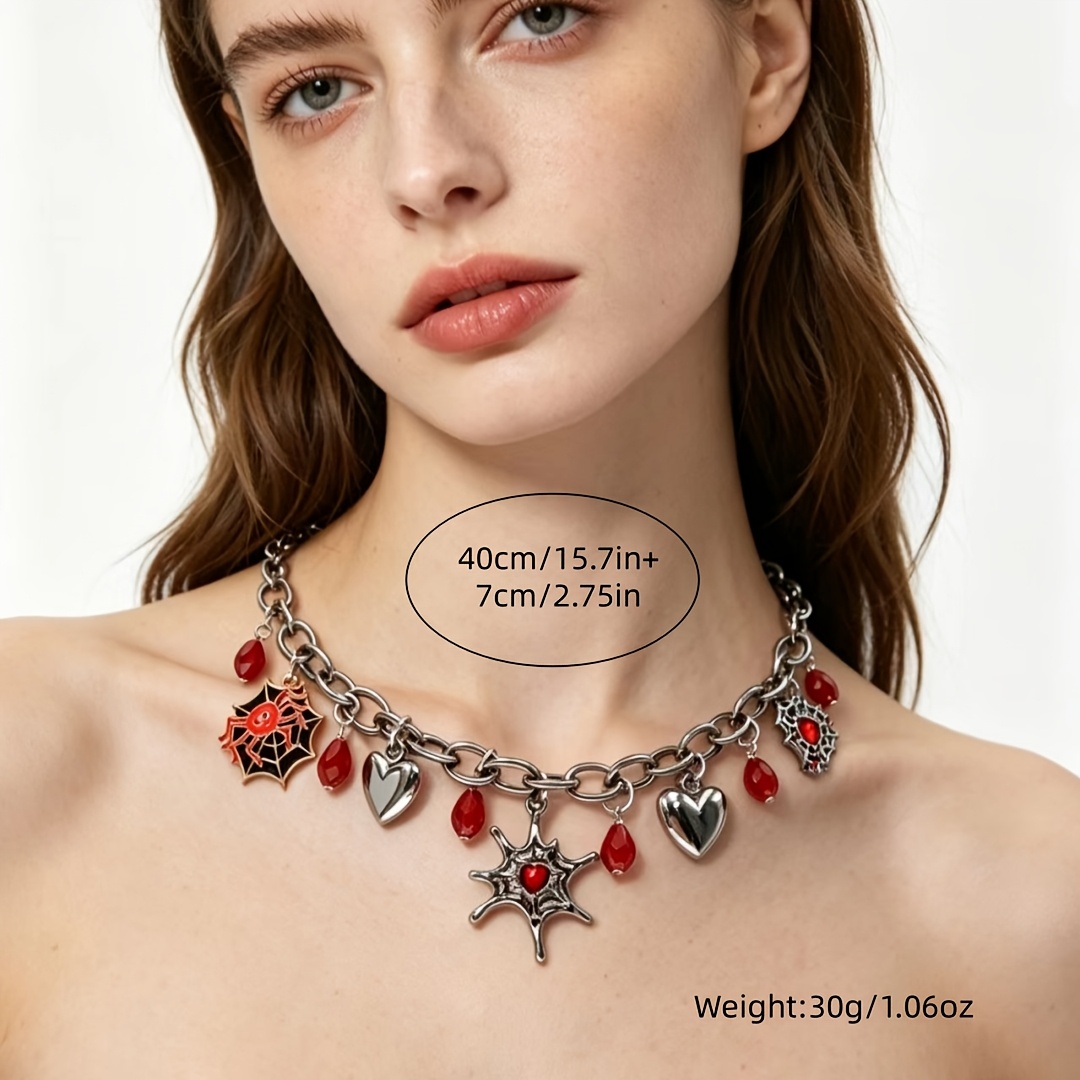 Fashion Halloween Vintage Charm Pendant Necklace