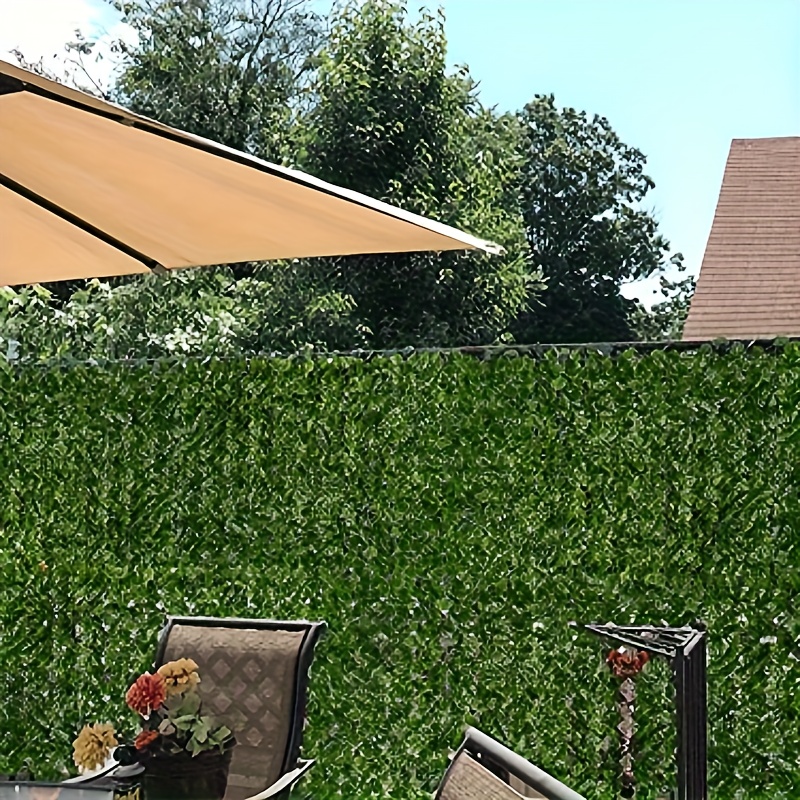 Artificial Ivy Privacy Fence Faux Ivy - Temu