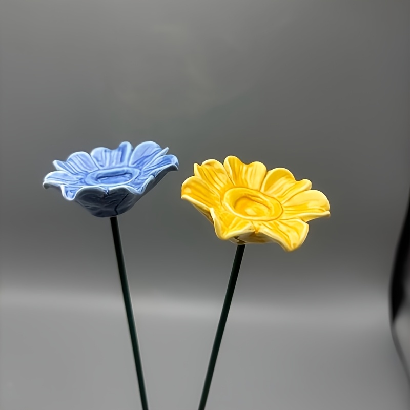 Image of 2pcs, Ceramic Feeder, Bee Sugar Feeder, Water Feeder, Handmade Ceramic Feeding Device, Suitable For Indoor Decoration And Can Be Used For Outdoor Bee Feeding