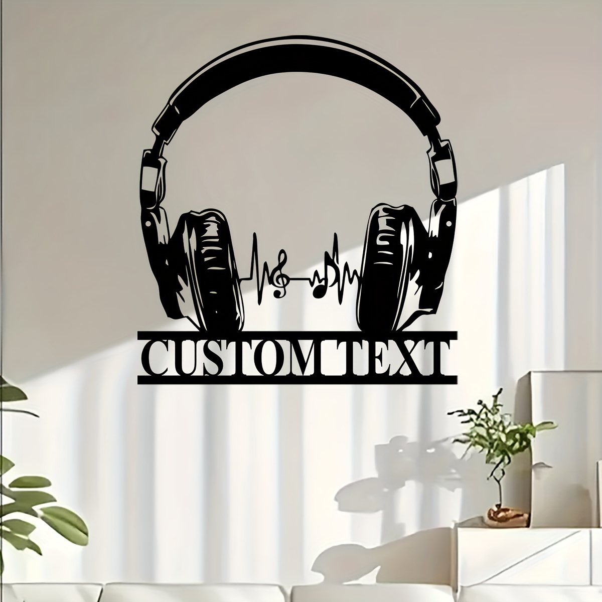 

Metal Earphone - Personalized Headphone Decor For Enthusiasts, , No Needed, For & , For Dj Clubs