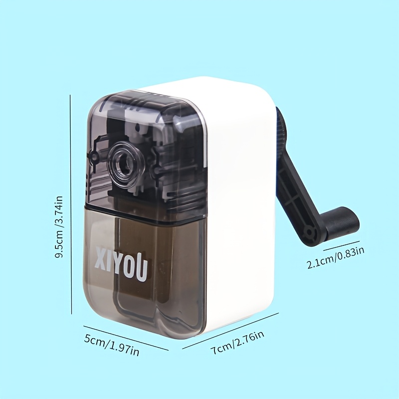 TEMU Art Sketch Sharpener Sketch Sharpener Drawing Pencil Sharpener Pencil Stirring Five- Thickness Hand-cranked Pencil Sharpener Colored Pencil
