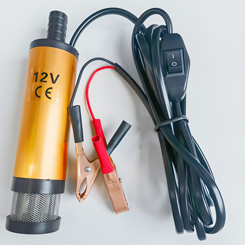 12v Oil Change Fuel Pump 12l/min Electric Water Pumping Tools With Switch Accessories For Boat Marine Trailer Truck