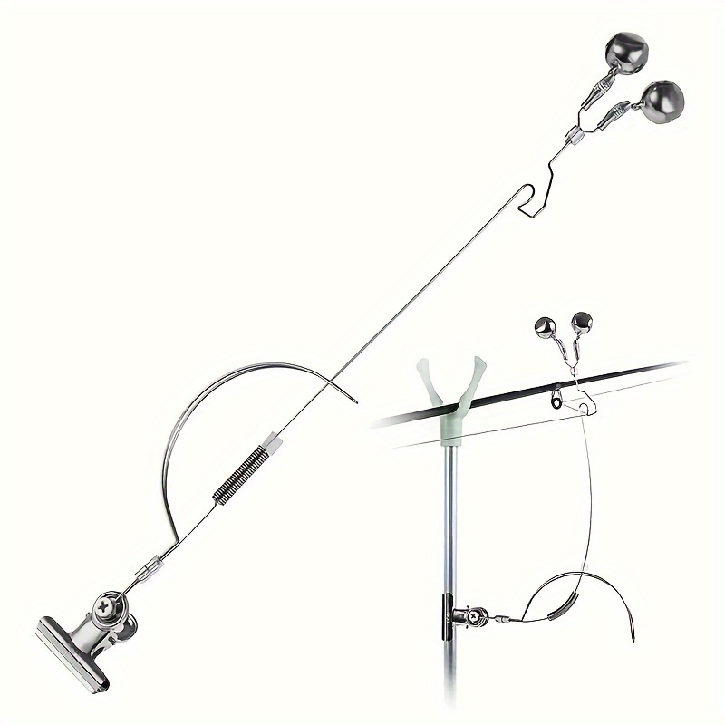 Stainless Steel Fish Bell Alarm Adjustable Fishing Bite - Temu