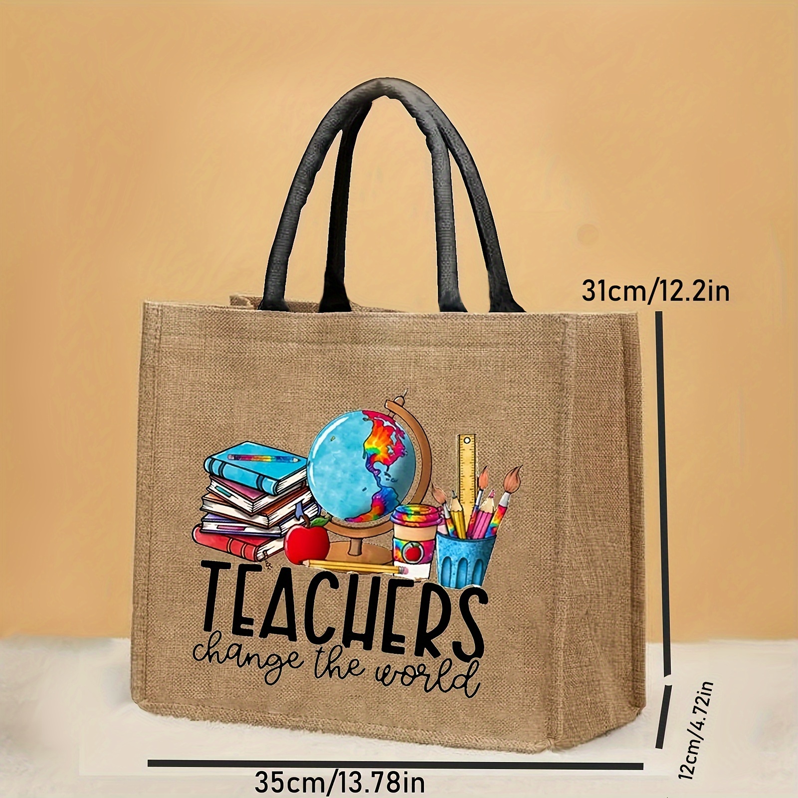 Teacher Large Tote Bags For School School Tote Bag Monanller