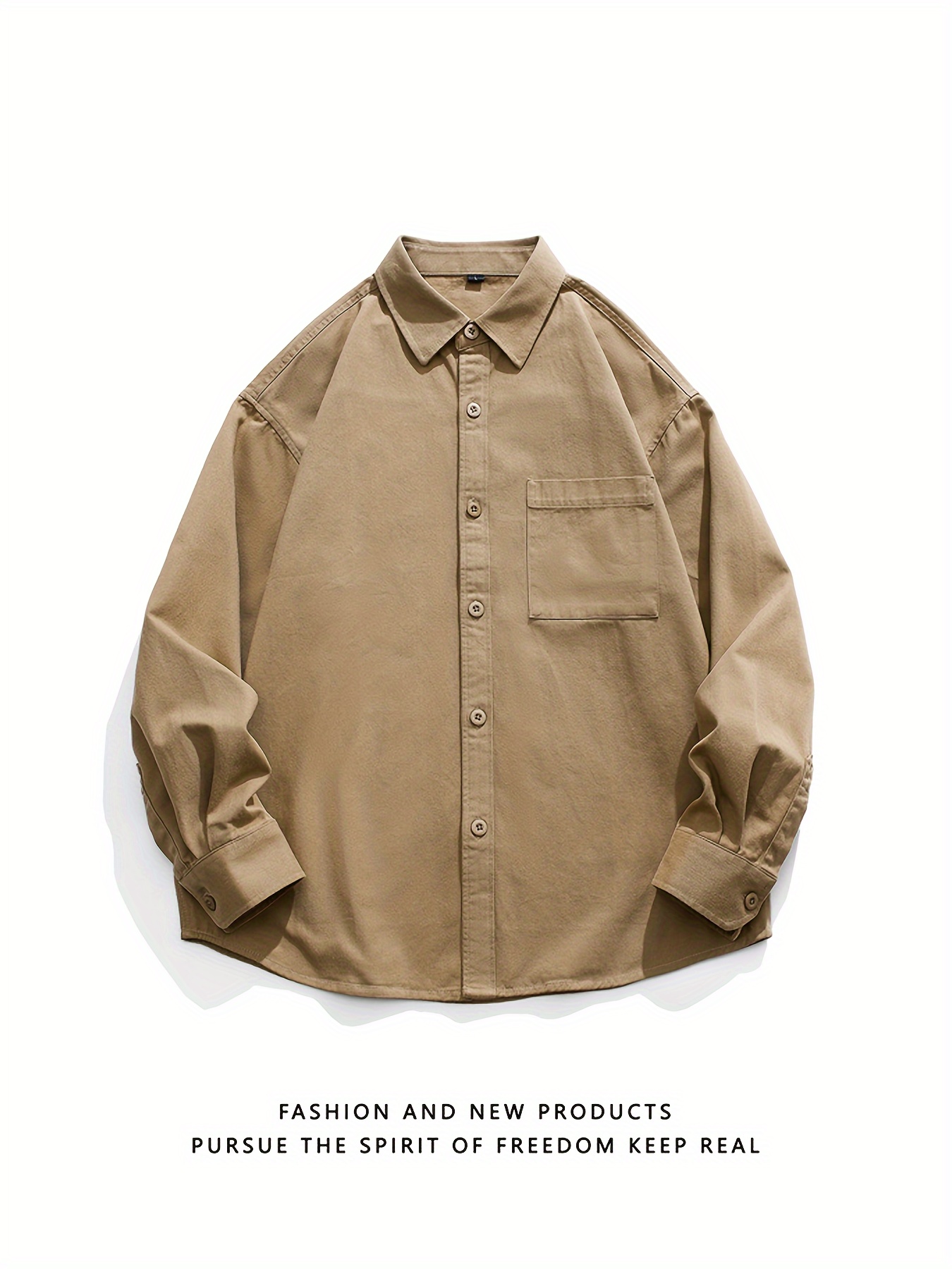 wh camicia 100% cotone taglio Temu Italy