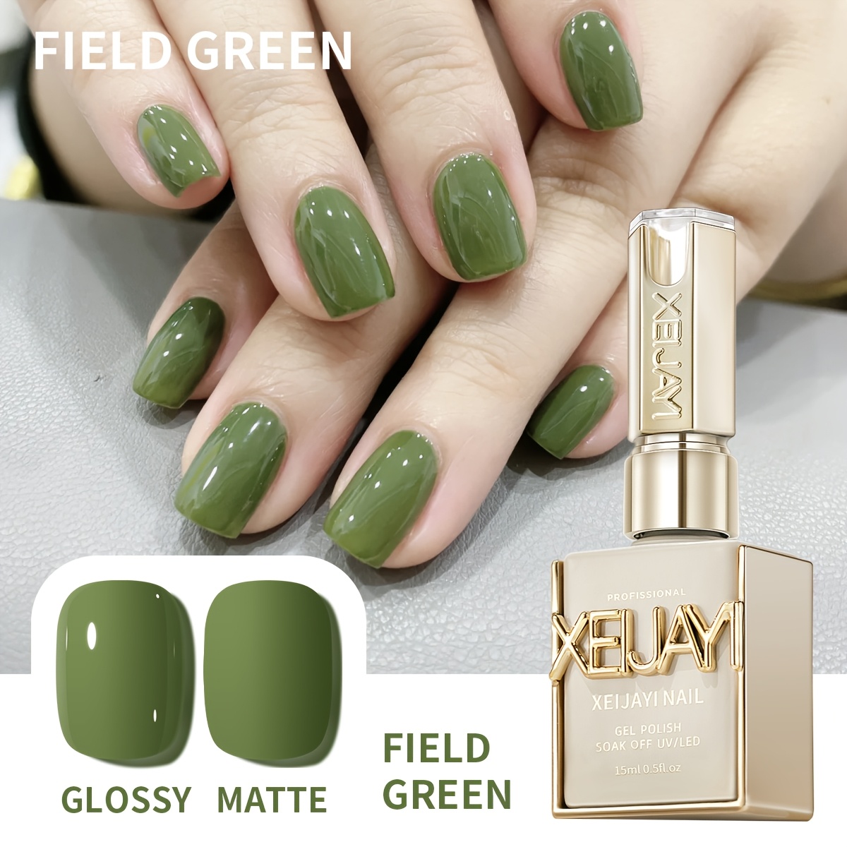 Image of Xeijayi 15ml New Popular Nail Gel Semi Permanent Nail Art Soaking Led Nail Salon Diy Nail Salon Gel