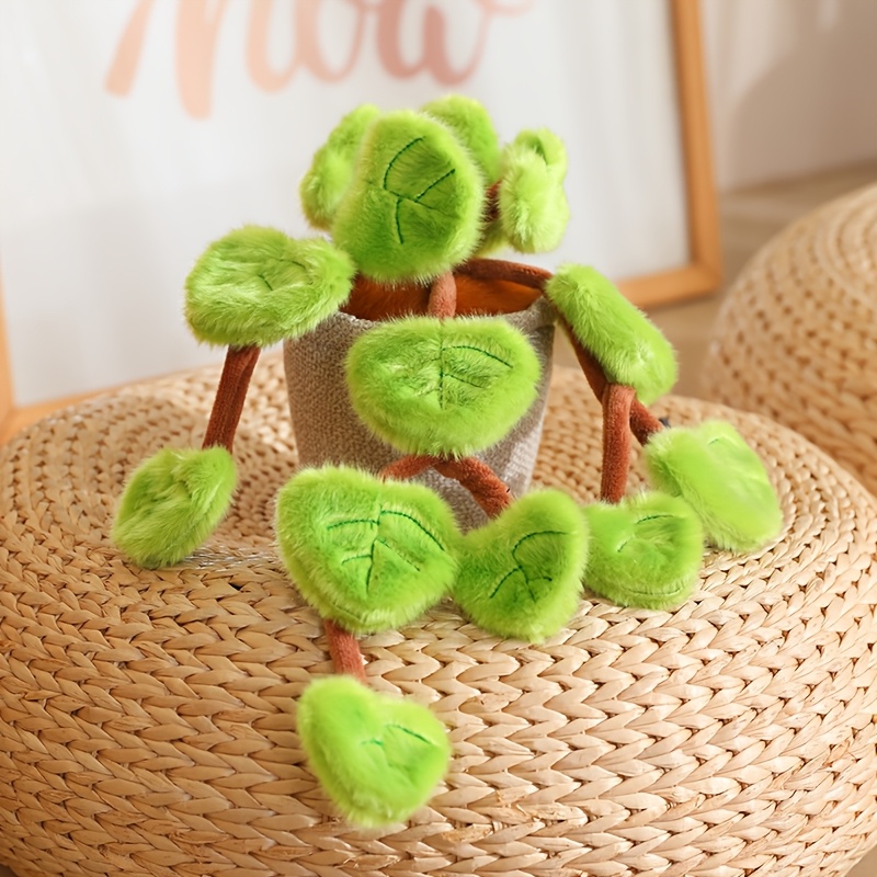 TEMU 1 pz. Cuscino decorativo Pothos verde, il miglior regalo per gli delle piante