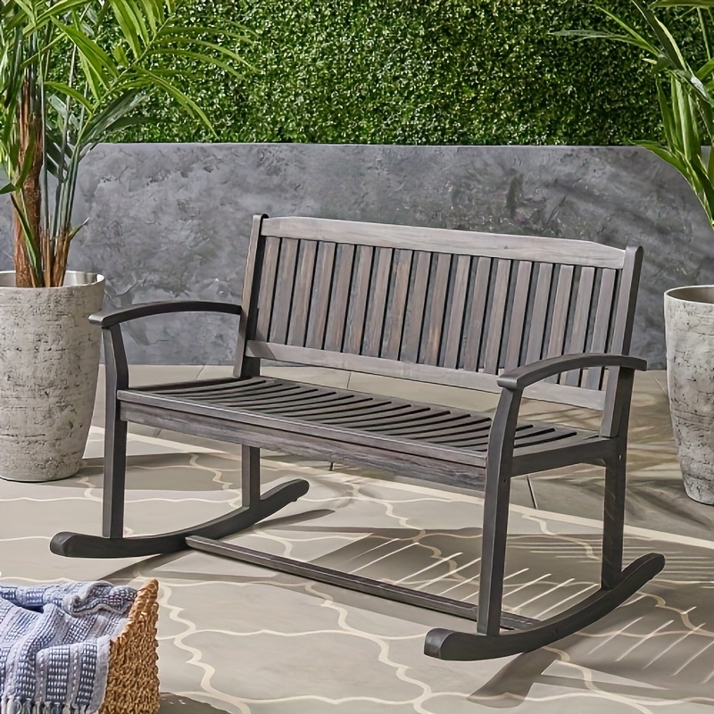 Outdoor Wood Garden Bench, 50