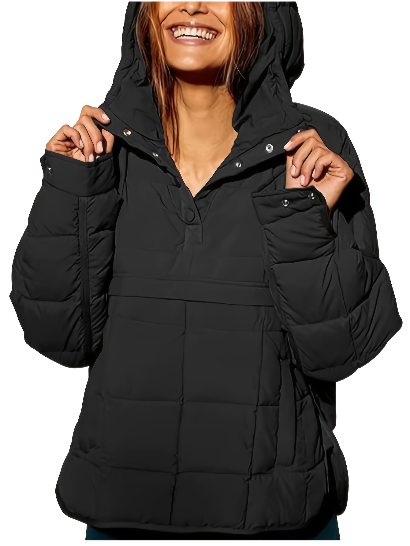 orange jacket sold on Temu United States