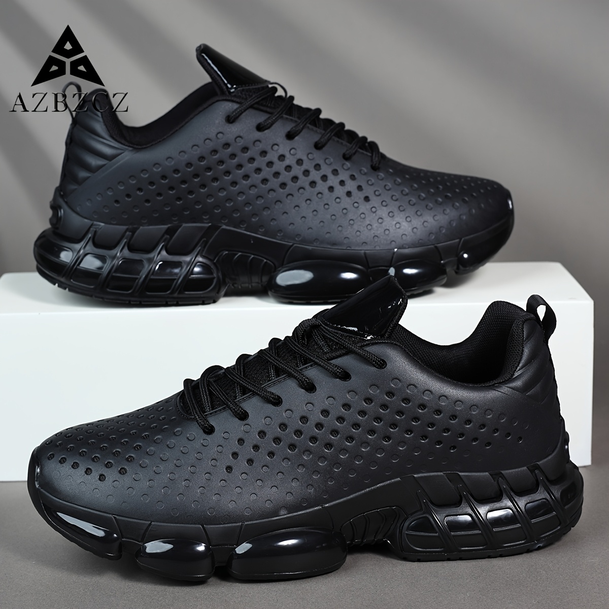 Men'S Athletic Shoes, Low-Top Casual Lace-Up Sneakers, Comfortable Footwear