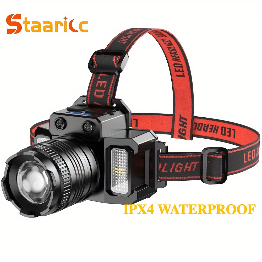 

Staaricc Super Rechargeable Cob Headlight For