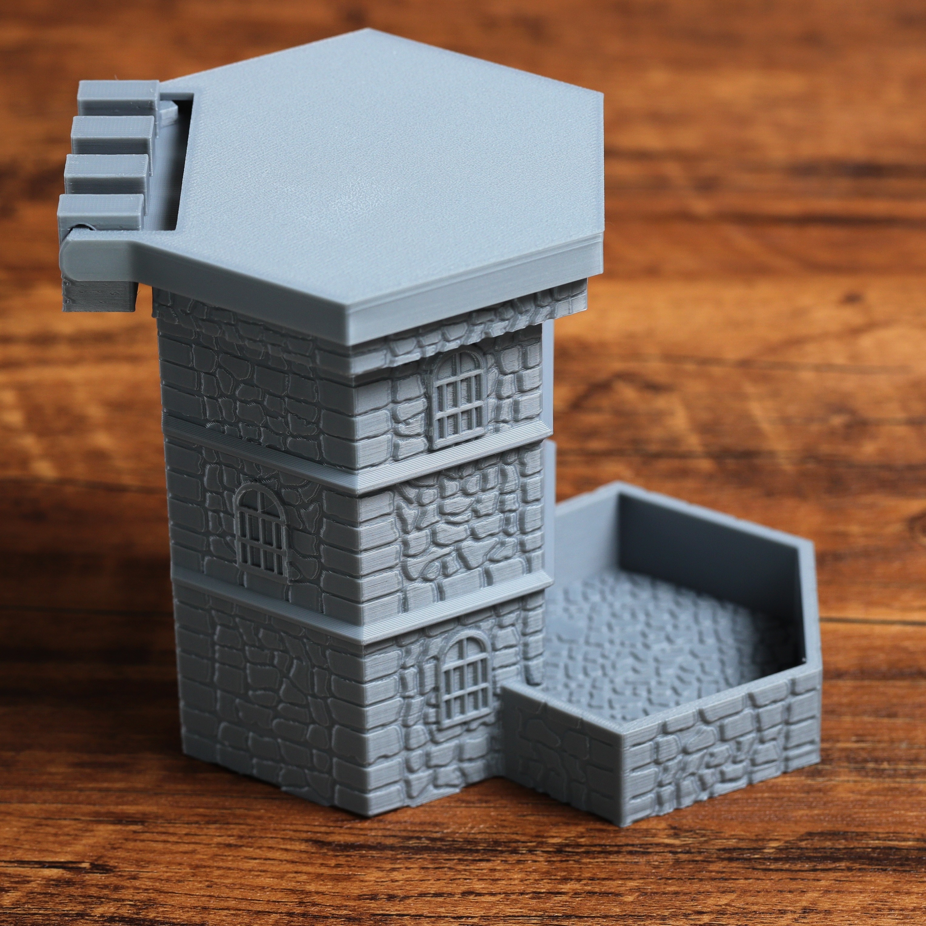 Tower - Compact Storage Solution For Dm Screens, Durable Plastic, Novelty Gaming Accessory