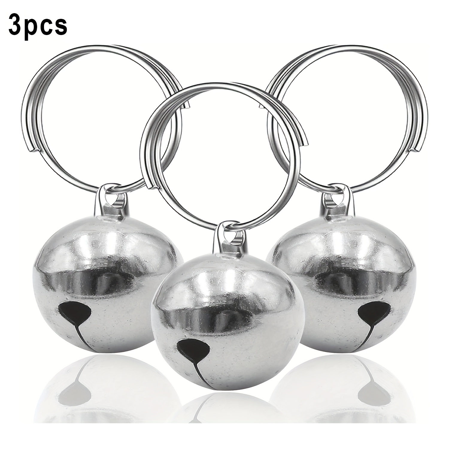 Pet Round , Cat Pendant Bell, Pet Additions, Set Of 2pcs/3pcs Training Bells, Suitable For Small Pet Pendant Additions, 1/2 Inch