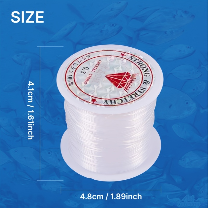 2 rolls monofilament pe fishing line diameter 0 2 0 0 - Temu Peru